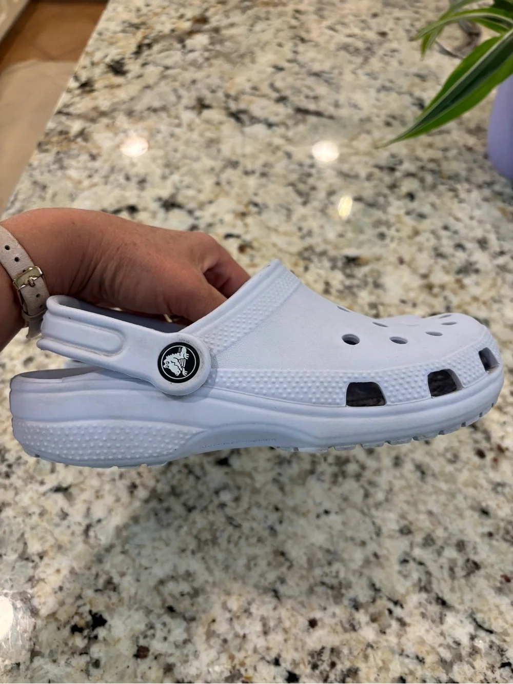CROCS Kids Light Blue Classic Clogs